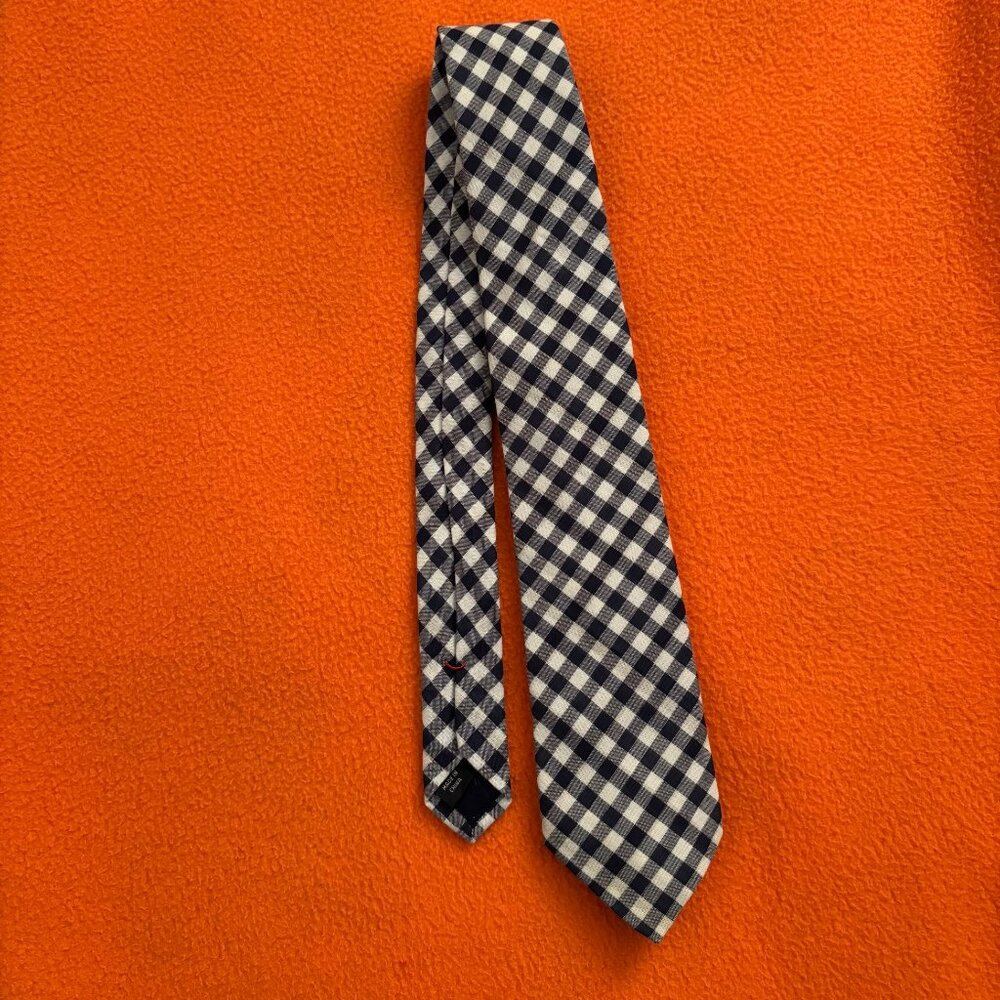 2/$16 Nautica Blue and White Checkered Tie